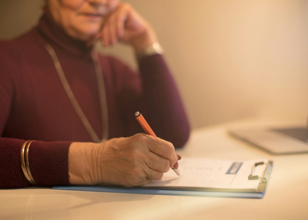 Signing a Will